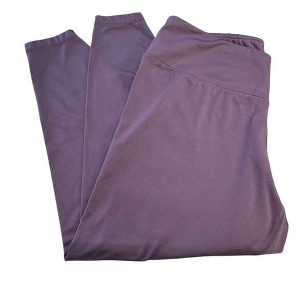 Zelos NWOT sz 2X Plum Purple Ankle Leggings‎ - Picture 1 of 12